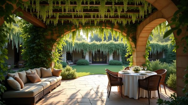 Le pergole bioclimatiche offrono comfort e versatilità in giardino