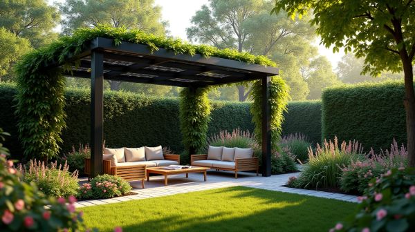 Le pergole bioclimatiche offrono comfort e versatilità in giardino